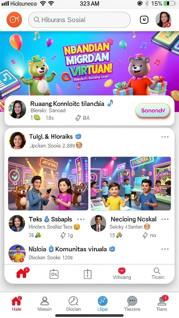 h03 - Karakter-karakter unik dalam H03 yang siap dimainkan.