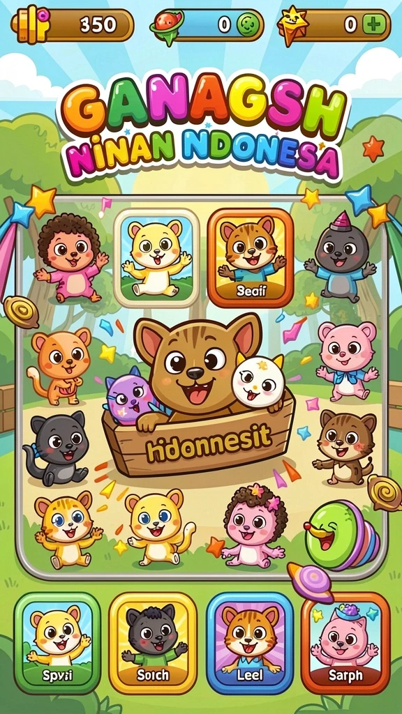 harapjp - Berbagai karakter menarik untuk dipilih dalam gameplay.