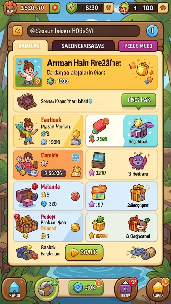 paham777 - Tampilan antarmuka yang mudah digunakan.
