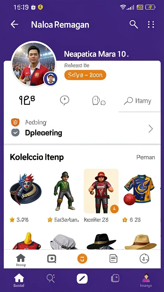 sulap777 - Screenshot menampilkan karakter unik dalam aksi di SULAP777.