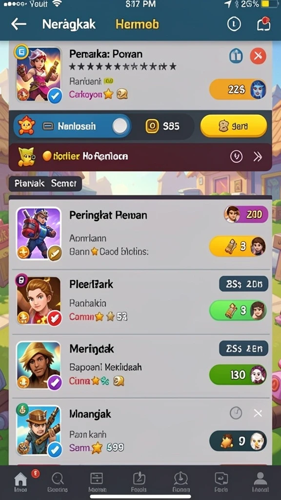 tante777 - Tampilan tema baru yang memikat di TANTE777.